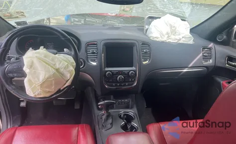 2020 Dodge Durango R/T из США, поврежденный, VIN 1C4SDJCT0LC395437